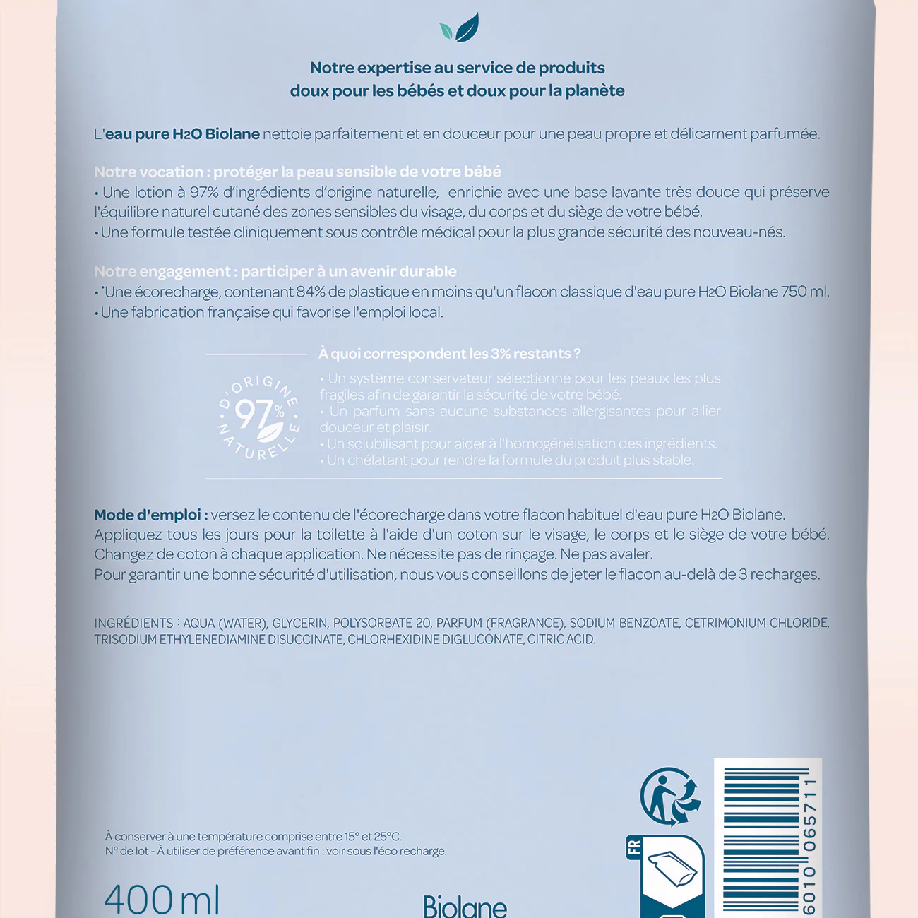 Eco-recharge Eau pure H2O - Image 4